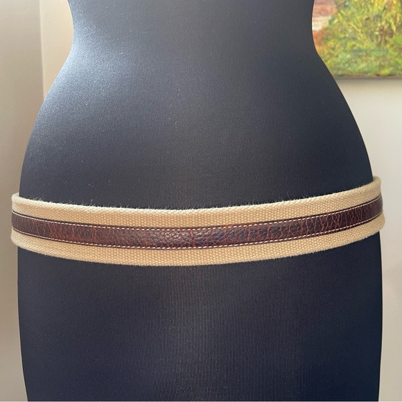 Men’s Tommy Bahama Knit/Leather Belt - Picture 3 of 3